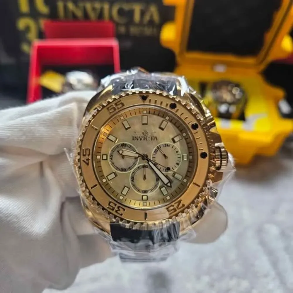 Invicta Coalition Forces Men's Watch w/ Mother of Pearl Dial - 50mm